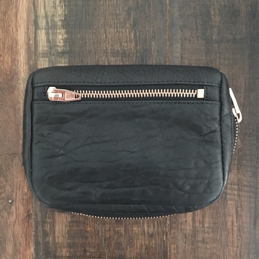 Alexander Wang Fumo Wallet with Rose-gold Hardware